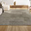 Tapis à poil long gris / ivoire Petra-1089147460