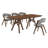 Schott 4 - Person Double Pedestal Dining Set-1298143452