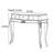 American Country Style Solid Wood Console Table-520414255