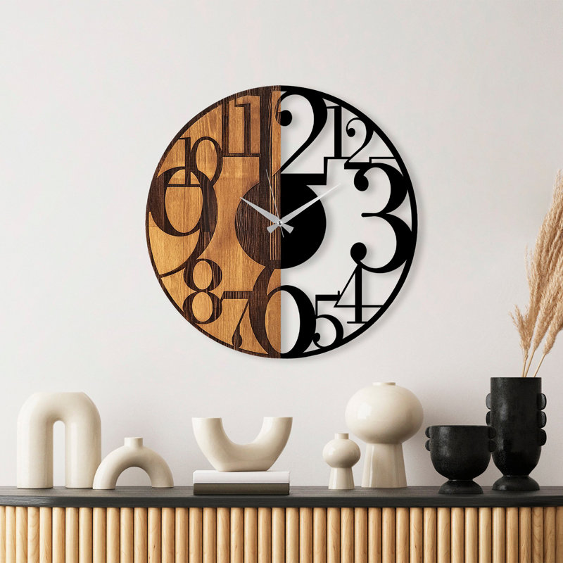Decorative Wooden Wall Clock