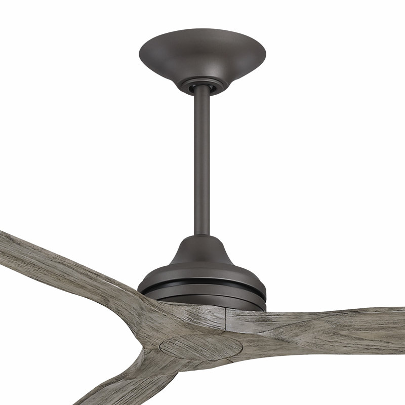 Ventilateur de plafond intérieur / extérieur Spitfire DC personnalisé - gris mat, Grège mat