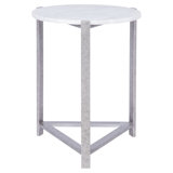 Manhattan Marble 3 Legs End Table