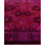Overdyed One-of-a-Kind 4' 3" x 5' 7" Hand Knotted Area Rug