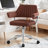 Chandler Velvet Upholstered Easy 3-Step Installation Desk Office Chair for home office-113607768