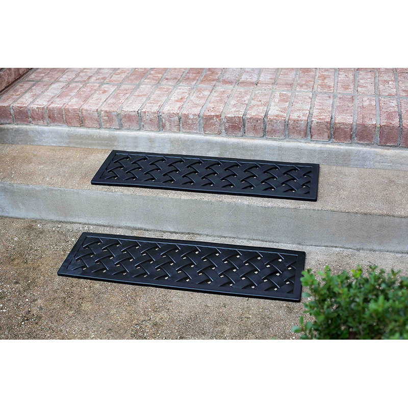 Tapis d'extérieur en caoutchouc 30 po x 10 po