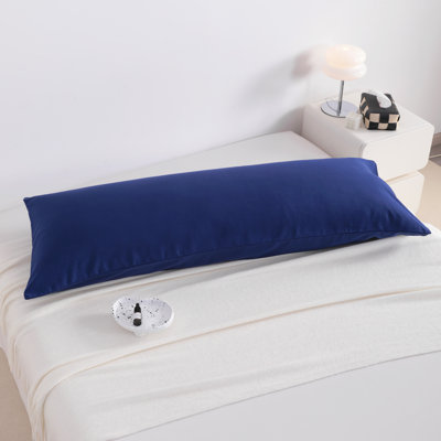 Housse de coussin pour le corps en microfibre brossée douce, taie pour le corps à fermeture à enveloppe, 20 po x 54 po, 1 paquet