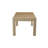 60" Wide Rectangular Patio Dining Table With Rattan Legs-1647967633