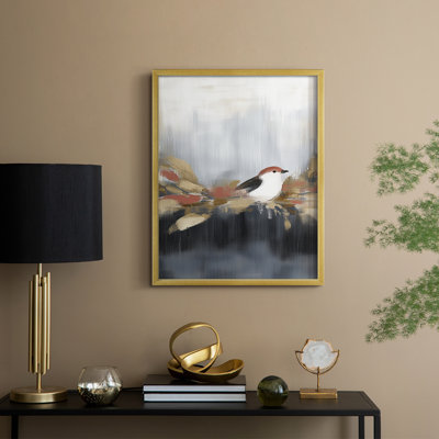 «Christmas Holiday», reproduction d'art encadrée CCIX - bois massif