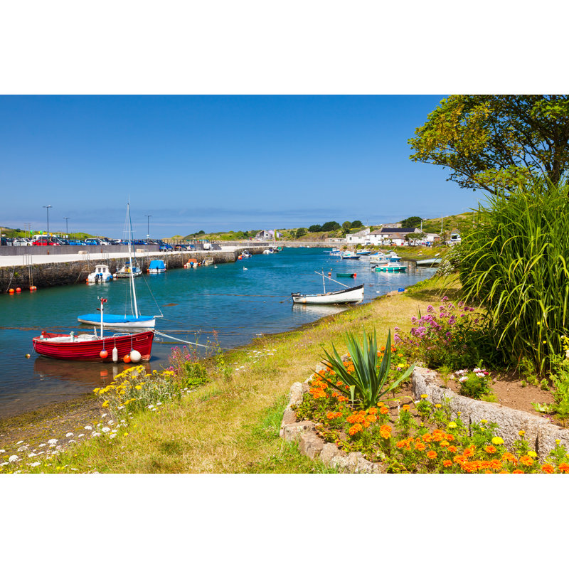 Historic Harbour At Hayle by Ianwool - Wrapped Canvas Print, 51cm H x 76cm W