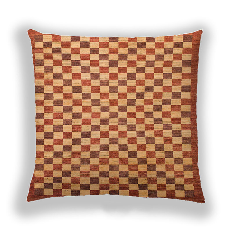 Coussin Abstract 1487, Microsuède