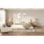 Grand lit escamotable mural avec tablettes