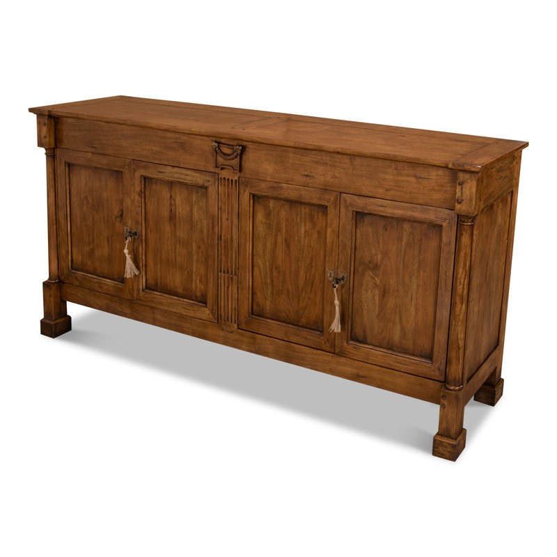 Carreiro 79'' W Solid Wood Sideboard, Fruitwood