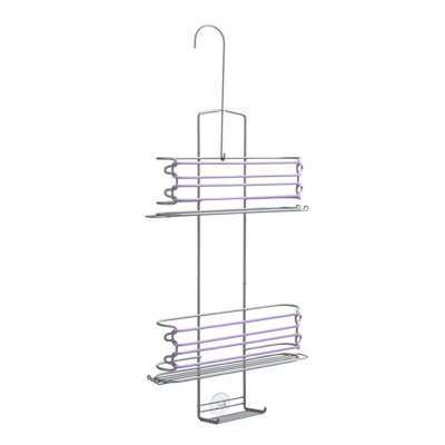 Serviteur de douche extensible avec crochet réglable Bruening