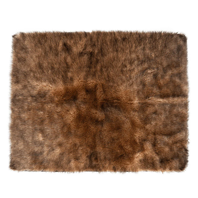 PupProtector Waterproof Throw Blanket, 80" x 62", Sable Tan
