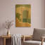 «Sunbake Archway III» par Flora Kouta, art mural en métal doré, 16 po x 24 po-512036846