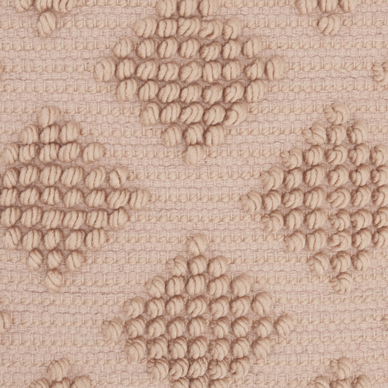  Housse de coussin carré et insert, Rosé