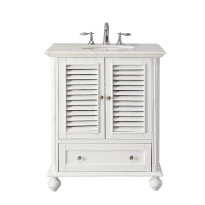 Meuble-lavabo simple 30 po Falite