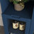 Wooden Floor Cabinet With 2 Glass Doors And 2 Storage Space,Living Room Bathroom Entryway-460627683