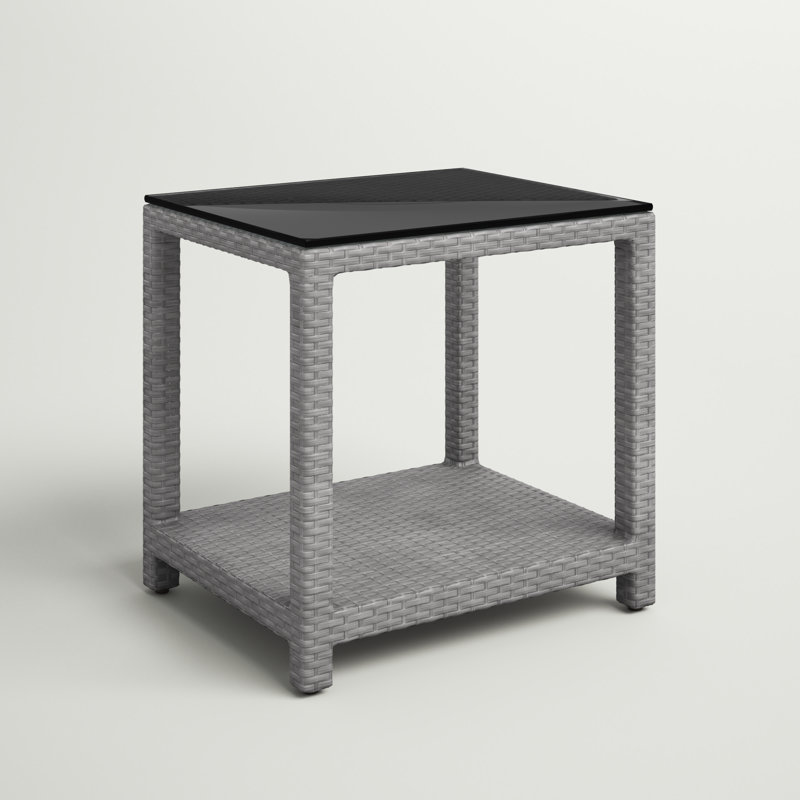 Table d'appoint Desmonde, Gris