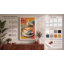Coffee and Destinations Retro - Wrapped Canvas-131763550-131763558