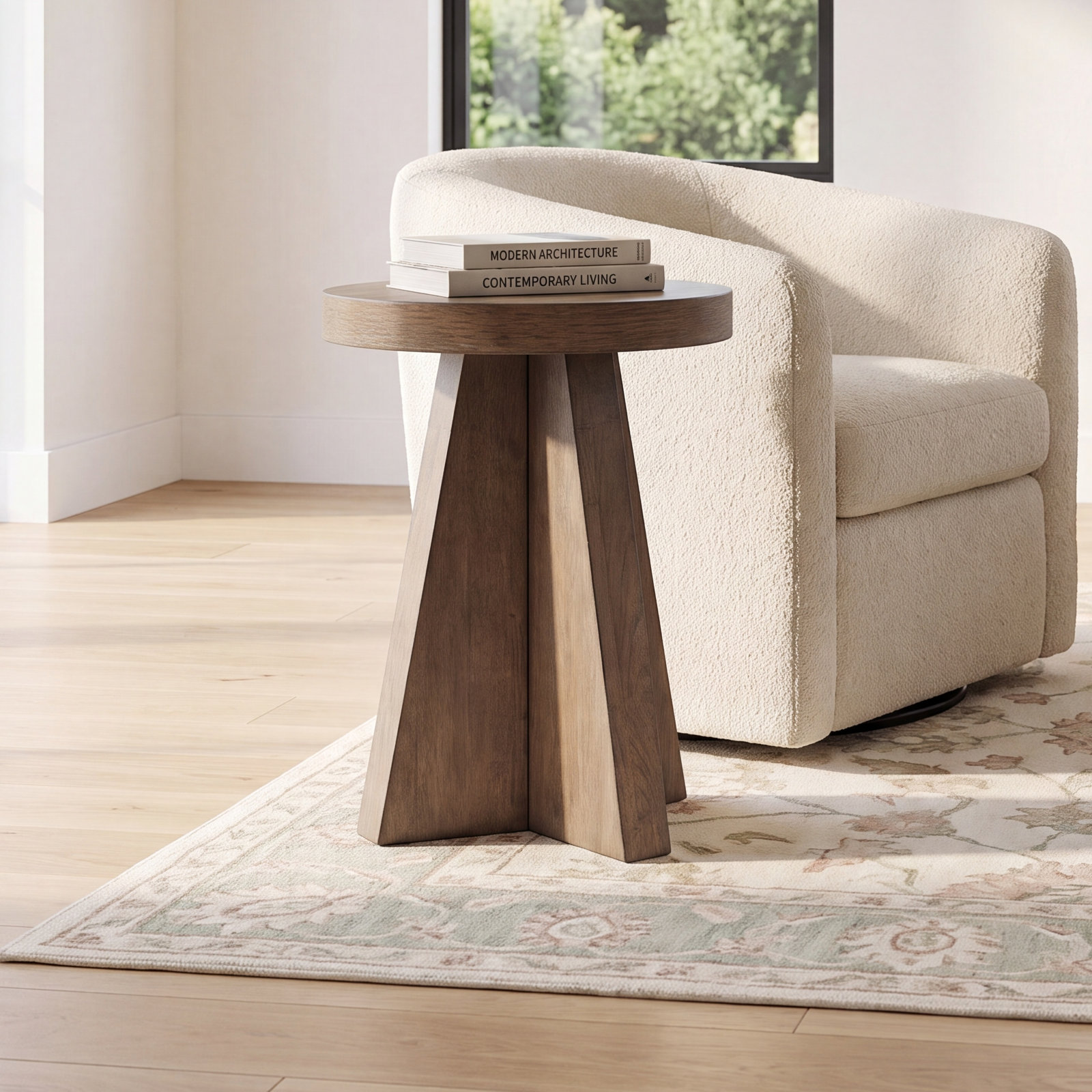 Rimmer 16" Oak End Table