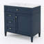 Meuble-lavabo de salle de bain avec lavabo, armoire de rangement pour salle de bain avec tiroir basculant, lavabo simple-916933544