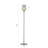Bridget 59 in. Nickel Modern Foot Switch 1 Light Metal Grass For Living Room Bedroom Reading Standing Up Novelty Floor Lamp Corner Tall Lights-1485033212
