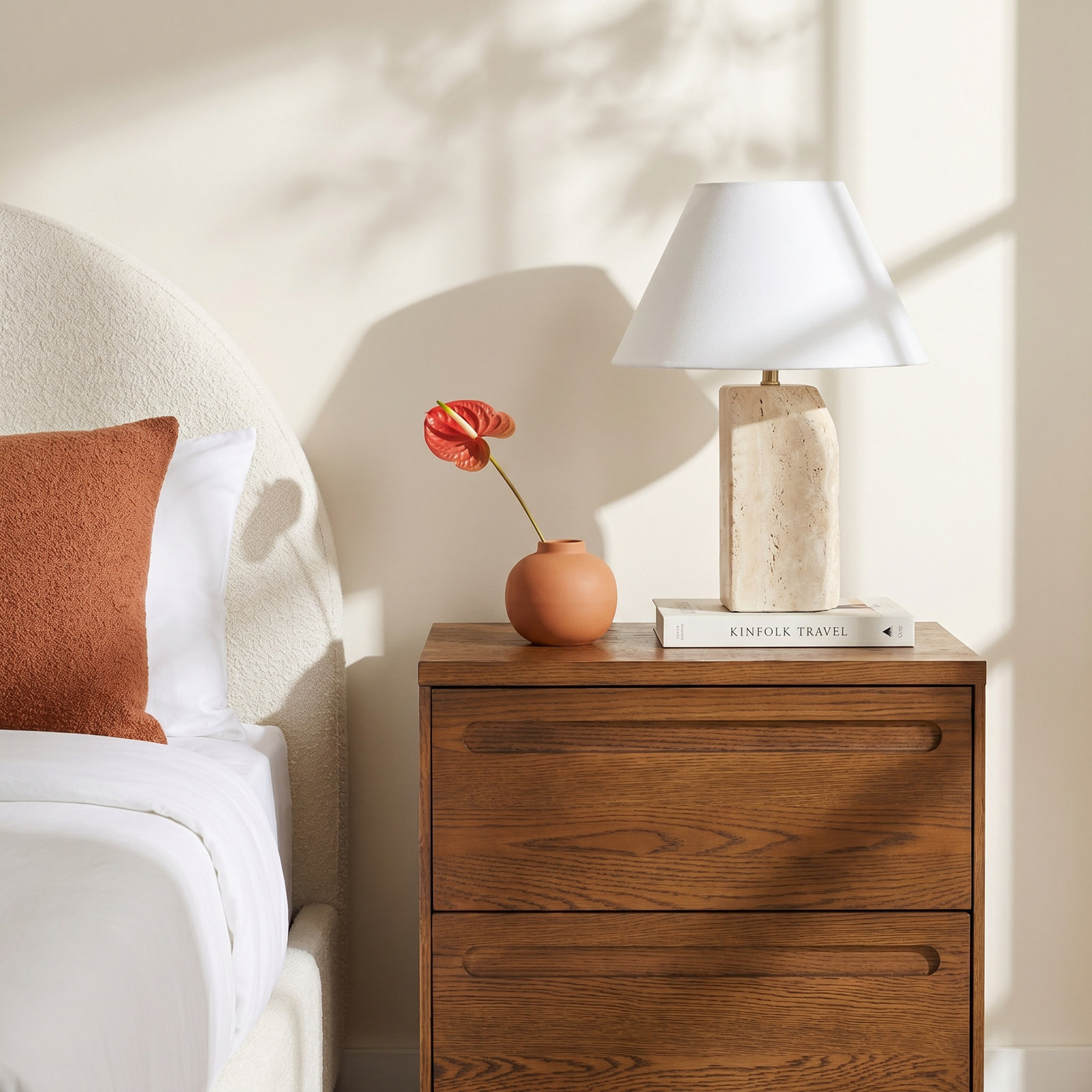 Lesheka Nightstand, Medium Oak