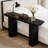 Triangular-Shaped Design Console Table,Sofa Table,Modern Entryway Table