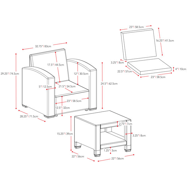 Dimensions du produit