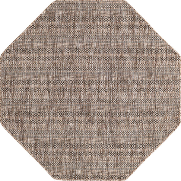 Steelside™ Hewitt Performance Striped Indoor / Outdoor Rug & Reviews ...