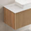 Meuble-lavabo mural simple 36 po avec comptoir en pierre frittée blanc et bois clair 36 po-998271167-998130473-998130472