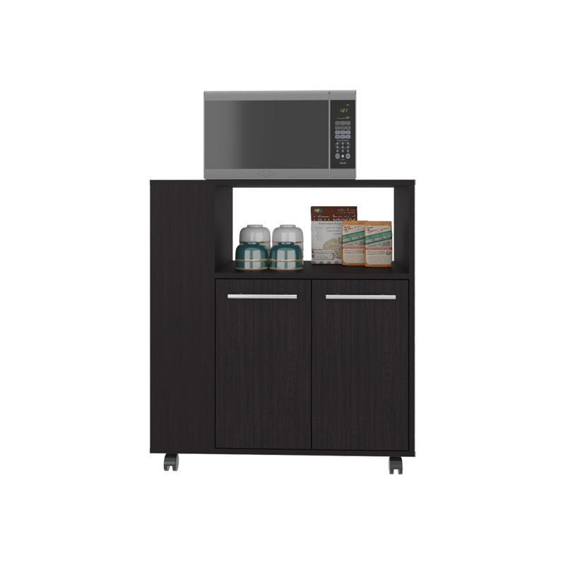 Bethesda Kitchen Cart, Black
