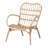 Rollison 28.7'' Wide Rattan Armchair