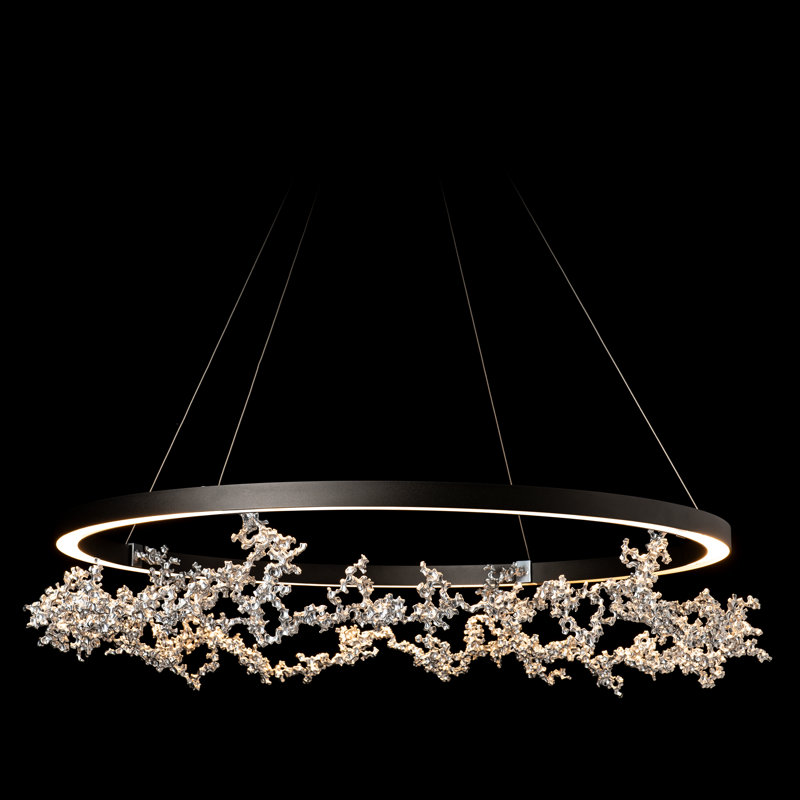 Coral LED Ring Pendant