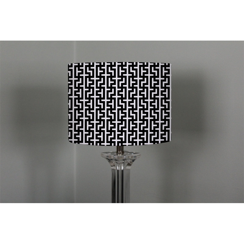 Drum Cotton Lamp Shade ( Uno ), 22cm H x 25cm W x 25cm D