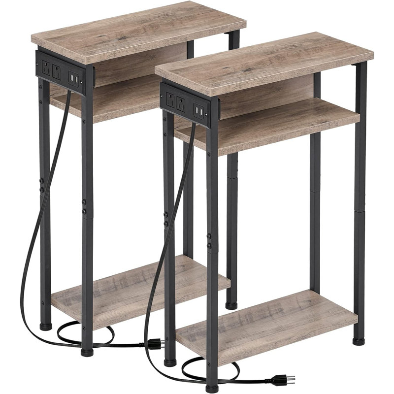 Table de chevet Akhilleus, Gris