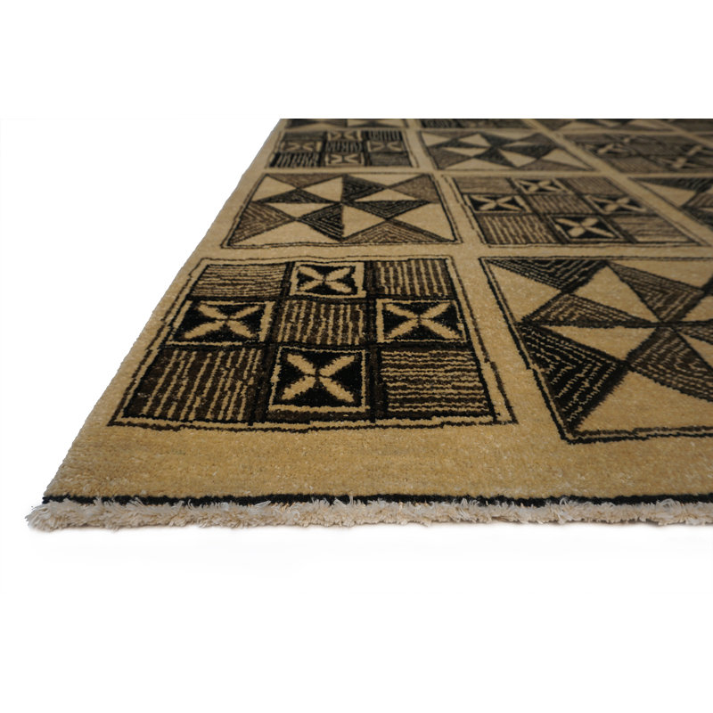 Whimsical One-of-a-Kind Rectangle 8' x 10' Hand Knotted Area Rug