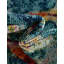 Tapis bleu marine à motif animalier Esposito-120342008