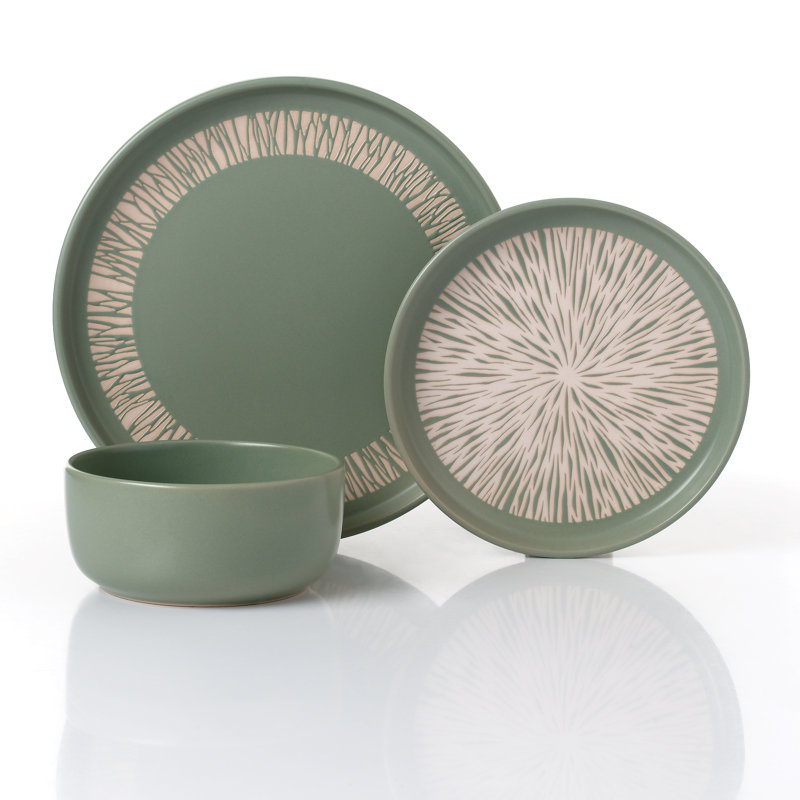 Stoneware Dinnerware - Service for 4