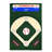 Furnish My Place Niemann 710 Baseball Play Area Rug for Kids Playroom | Bathroom & Kindergarten Classroom | Baseball Ground Rectangle | Anti Skid Rubber Backing | Green-143488360