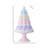 14" Resin Easter Egg Tree On Pedestal