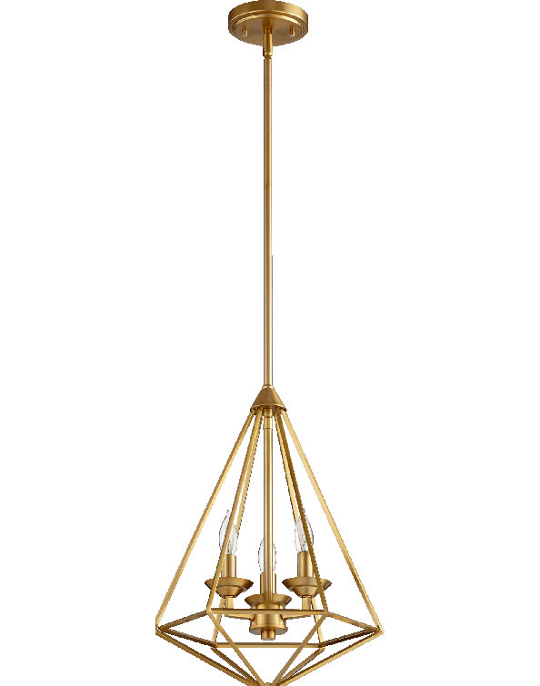 Durant 3 - Light Dimmable Geometric Chandelier