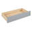 Twin Size Daybed, Gray - Solid Wood Slat Frame, Bedside Shelves & Drawers For Utility Frame With Slats, Storage-1891061457-1891061463