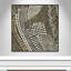 Bergen Reaching Gold III - Peinture sur toile à cadre flottant-59744964-59744959