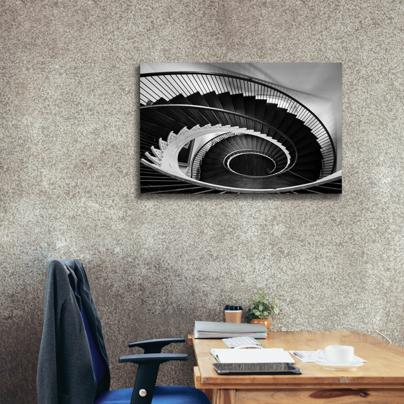  «Staircase 2» par Decent Exposures, art mural sur toile, 40 po x 26 po