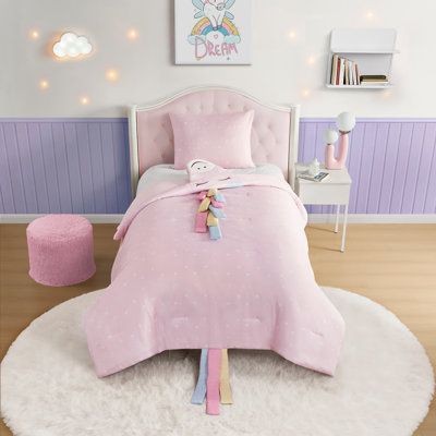 3D Animal 3 Piece Reversible Comforter Set for Kids