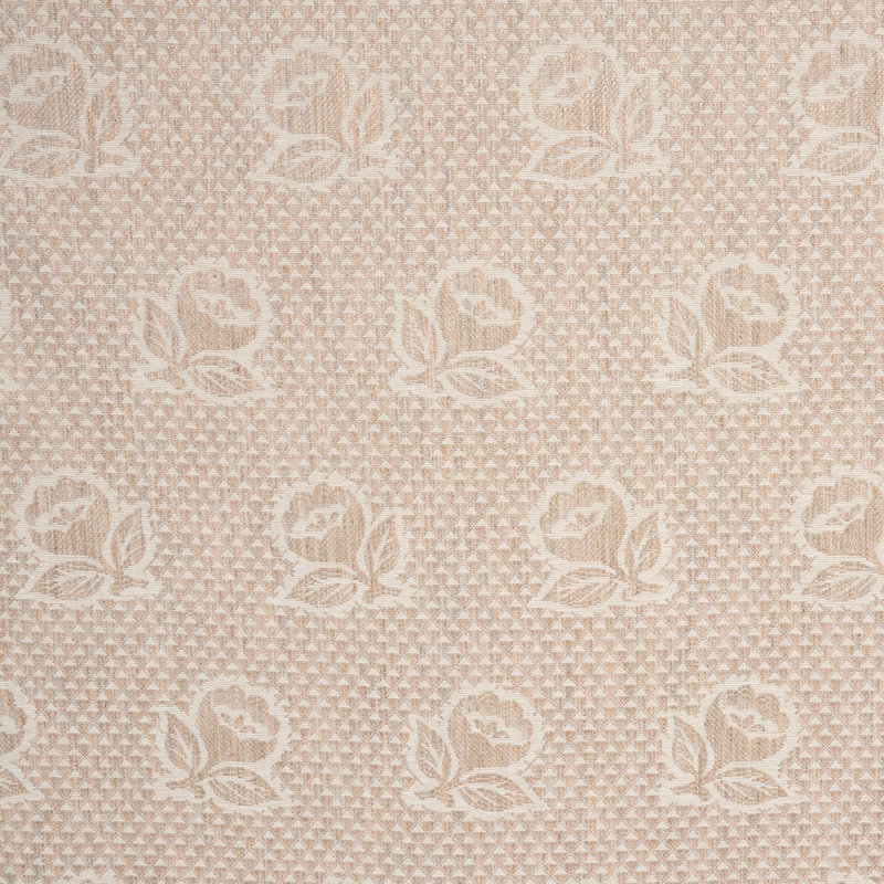 Fleurette Fabric, Natural