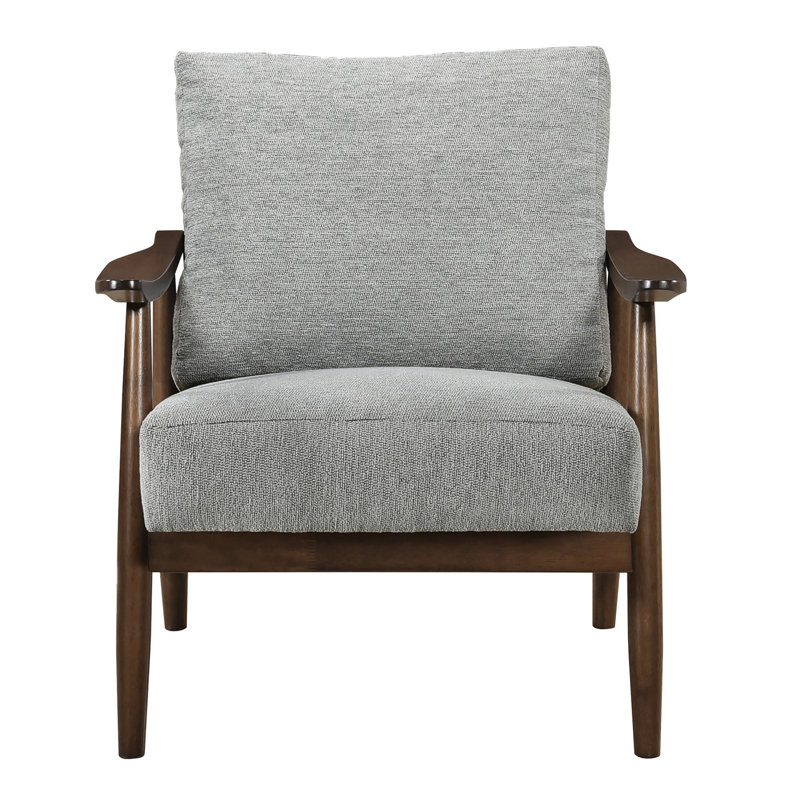 Chaise d'appoint moderne gris, hauteur du produit 31,74 po, chaise en bois massif gris, capacité de 300 lb, largeur de siège de 24 po