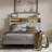 Bed Frame with Adjustable 2-Tier Storage Headboard and Charging Station, Solid Metal Platform Bed Frame, Noise-Free, No Box Spring Needed, Easy to Assemble-545500946